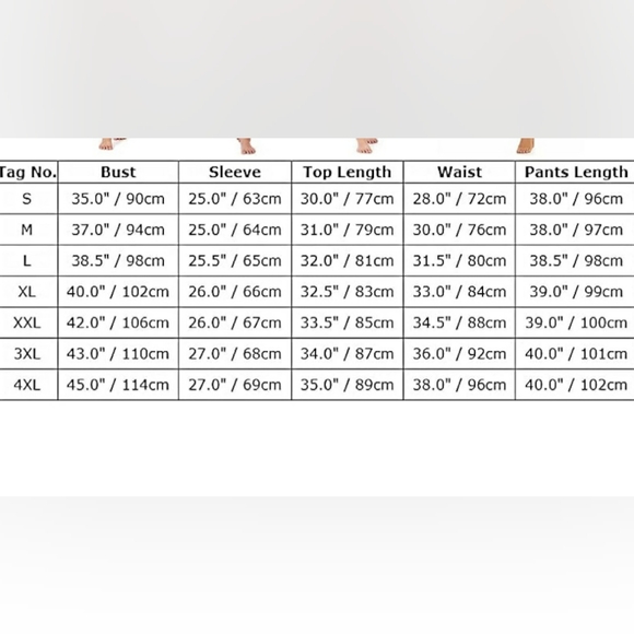 2 Piece Long Sleeve Swimsuit Active Wear - Picture 7 of 9